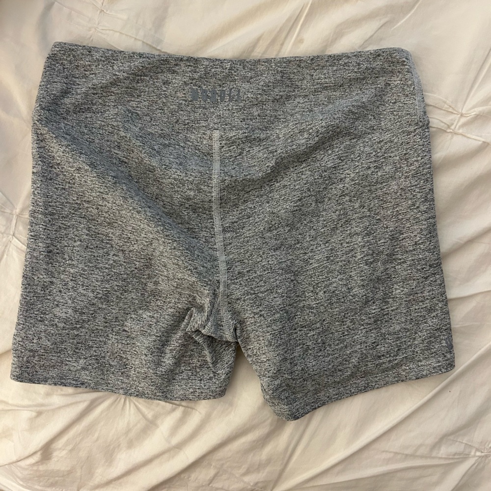 Heather grey nobull shorts